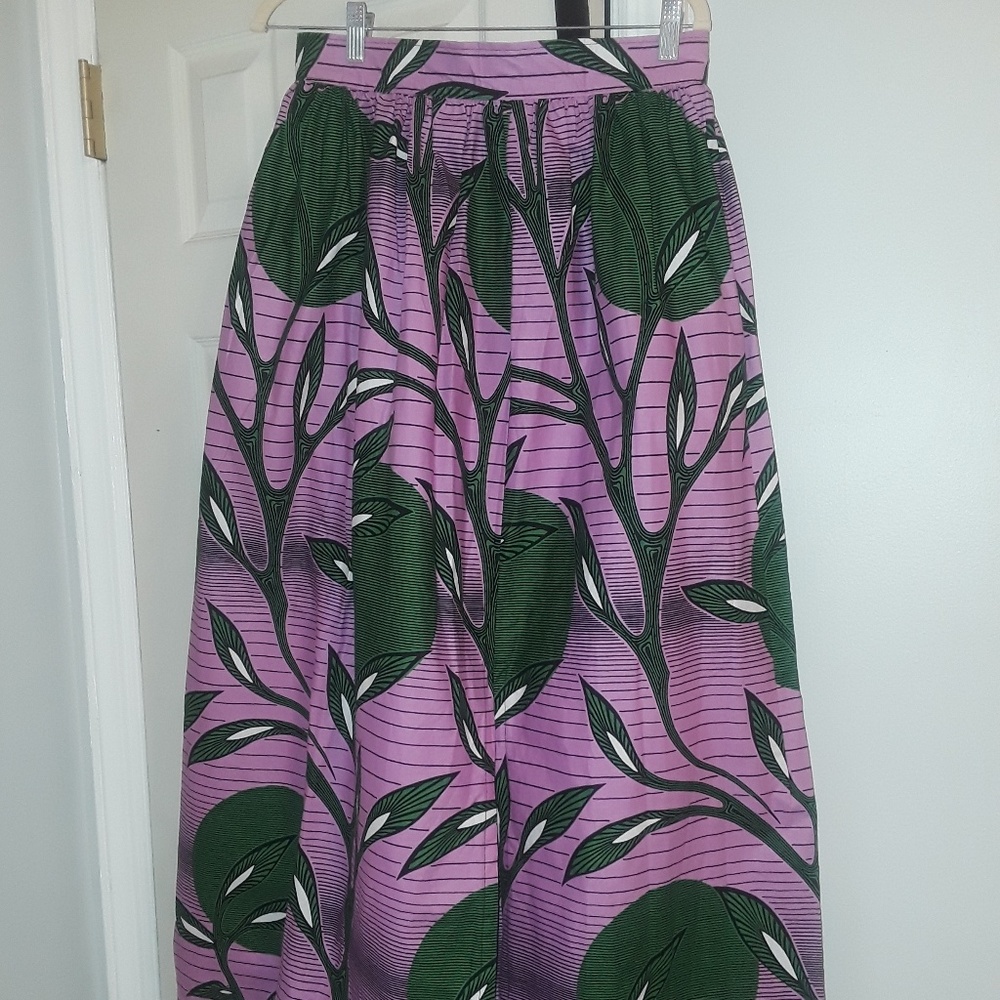 COPY - African print maxi skirt